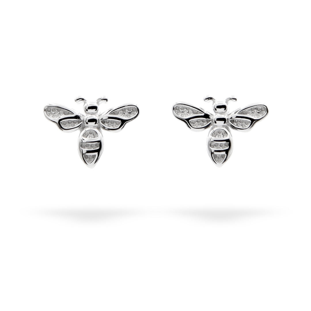 "Bee Cool" Earrings in Sterling Silver