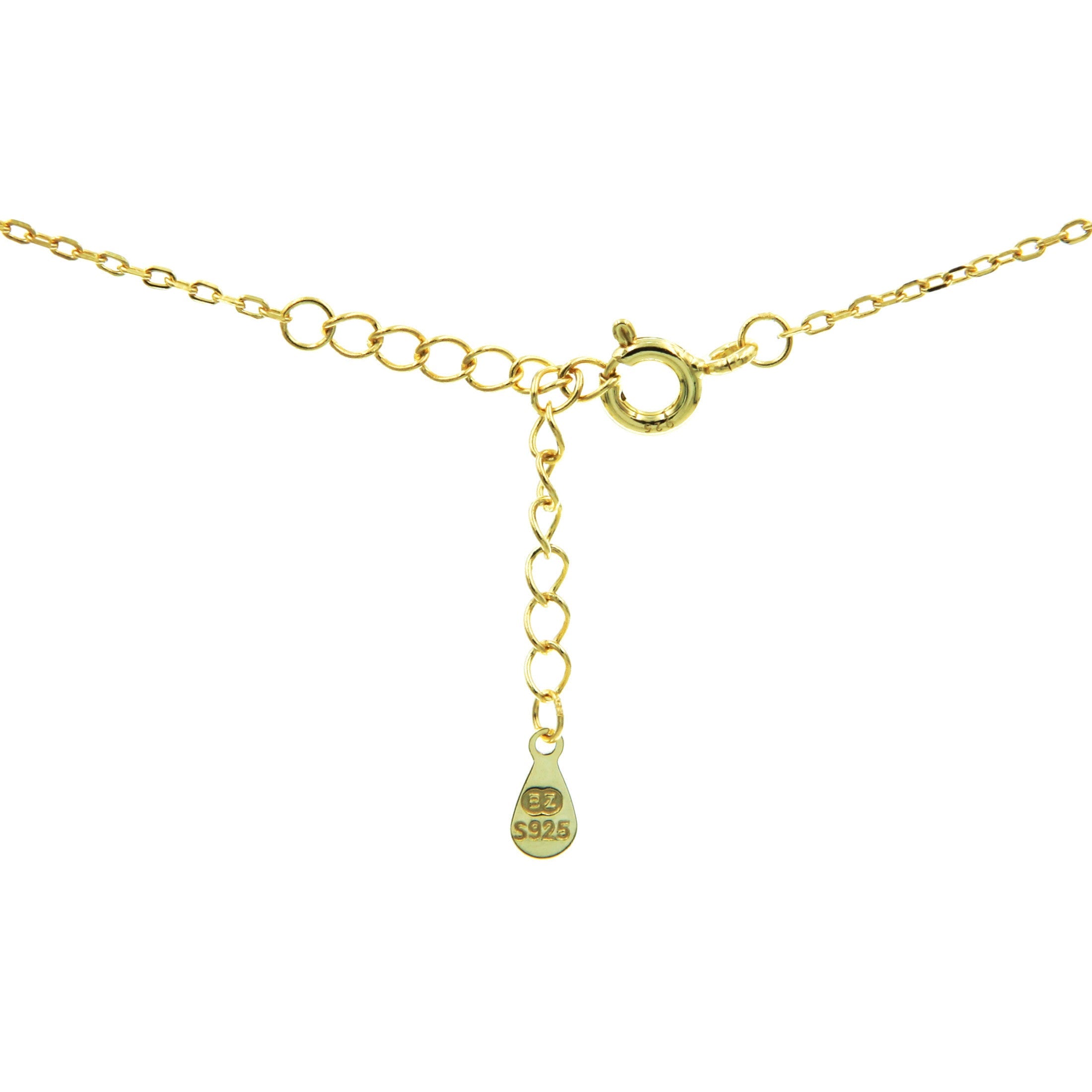 "Ramo d'Olivo" Necklace in Gold Vermeil