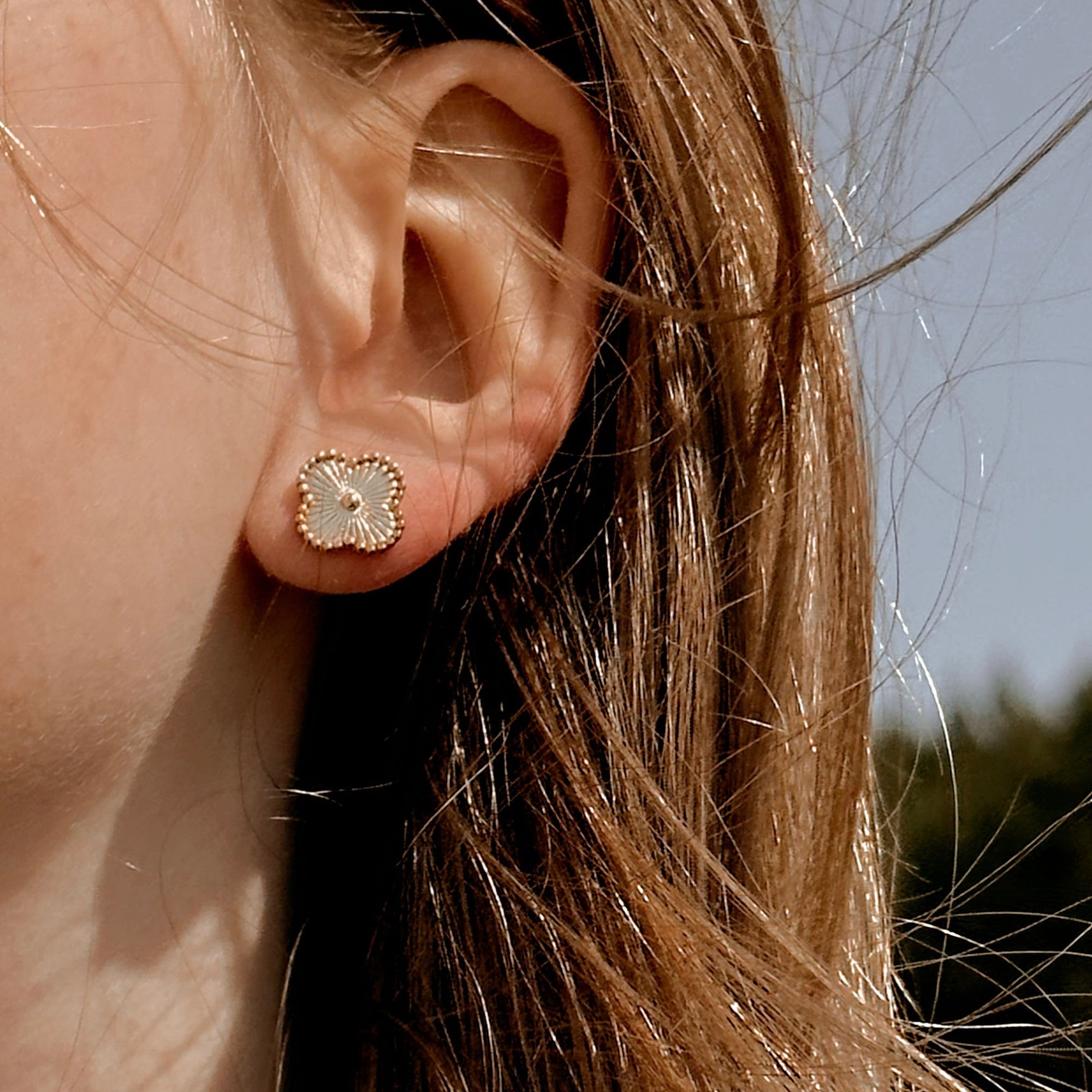 "Blossom Of Gold" Earrings