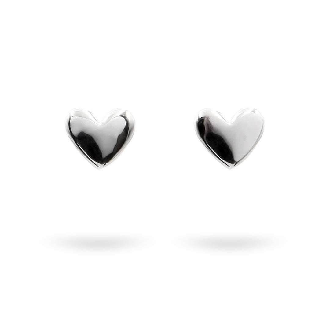 "Hearts of Silver" Earrings