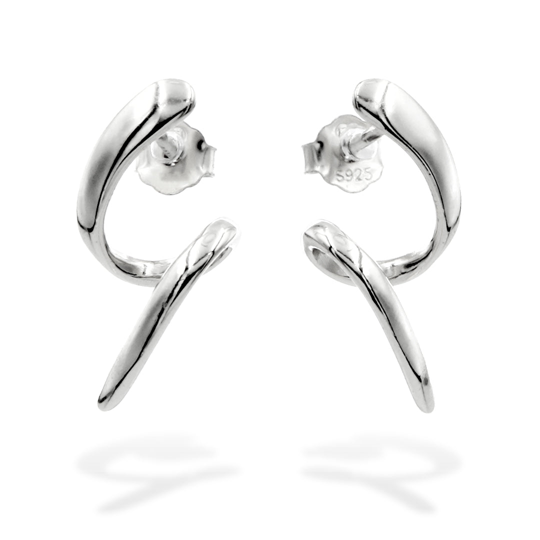 "Simona" Earrings in Sterling Silver