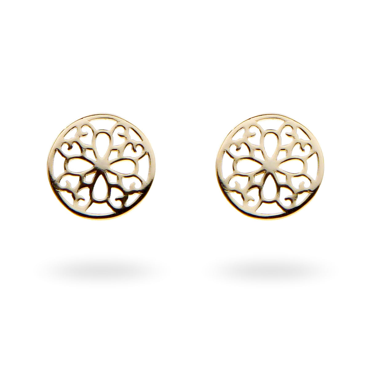 "Fiore" Earrings in Gold Vermeil