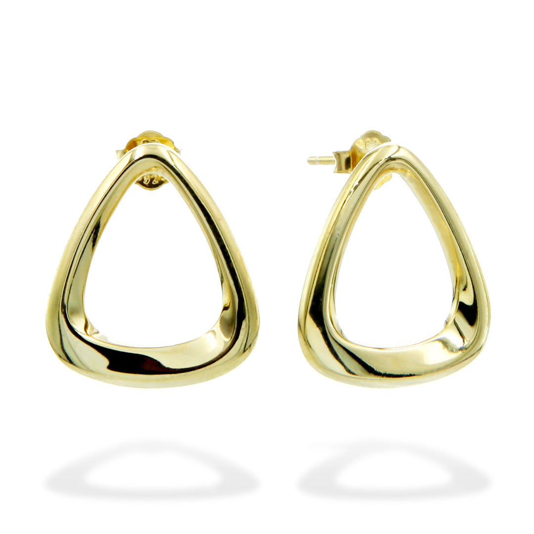"Jemma" Earrings in Gold Vermeil