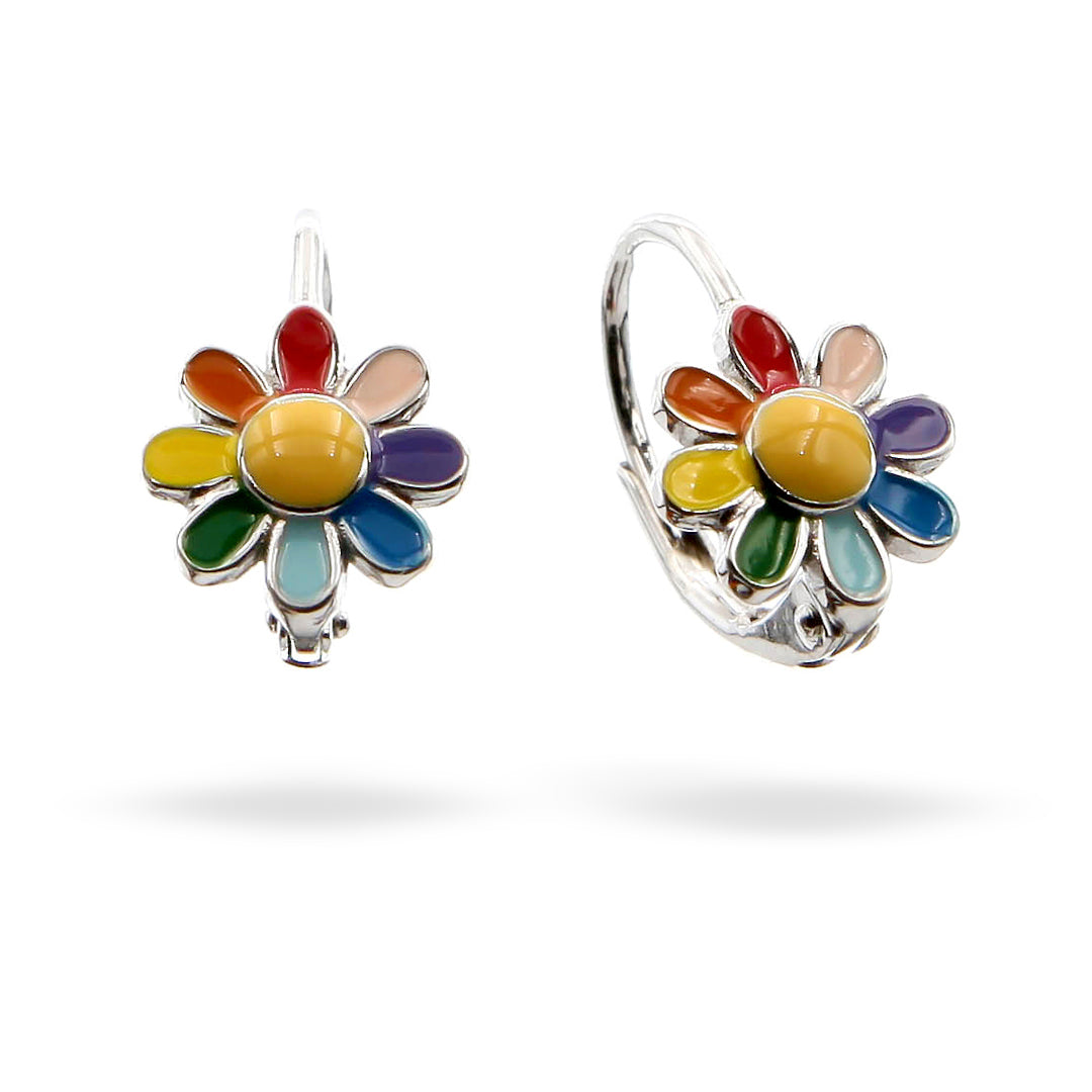 "Daisies" Earrings with French Clasp