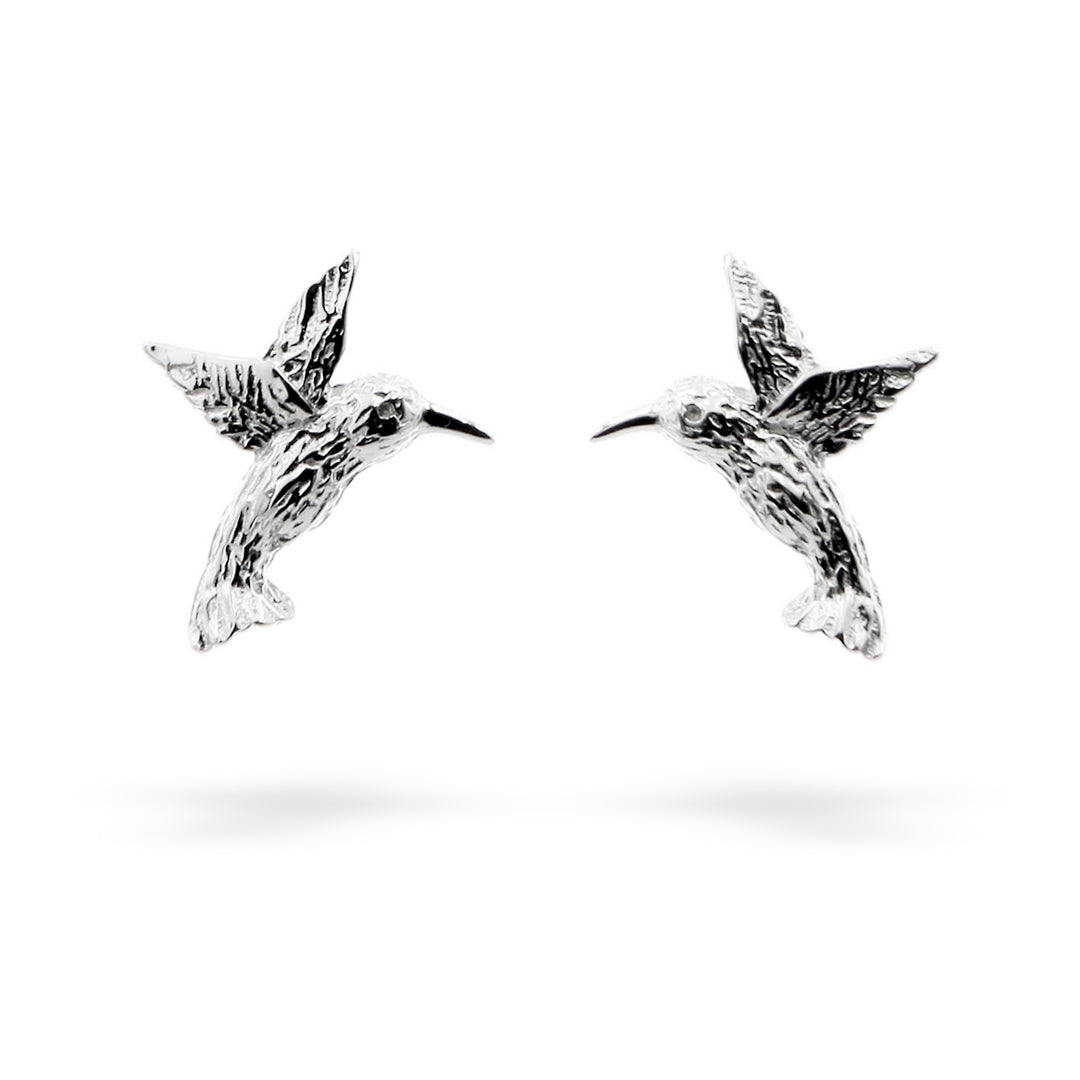 "Colibrì - Hummingbird" Earrings in Sterling Silver