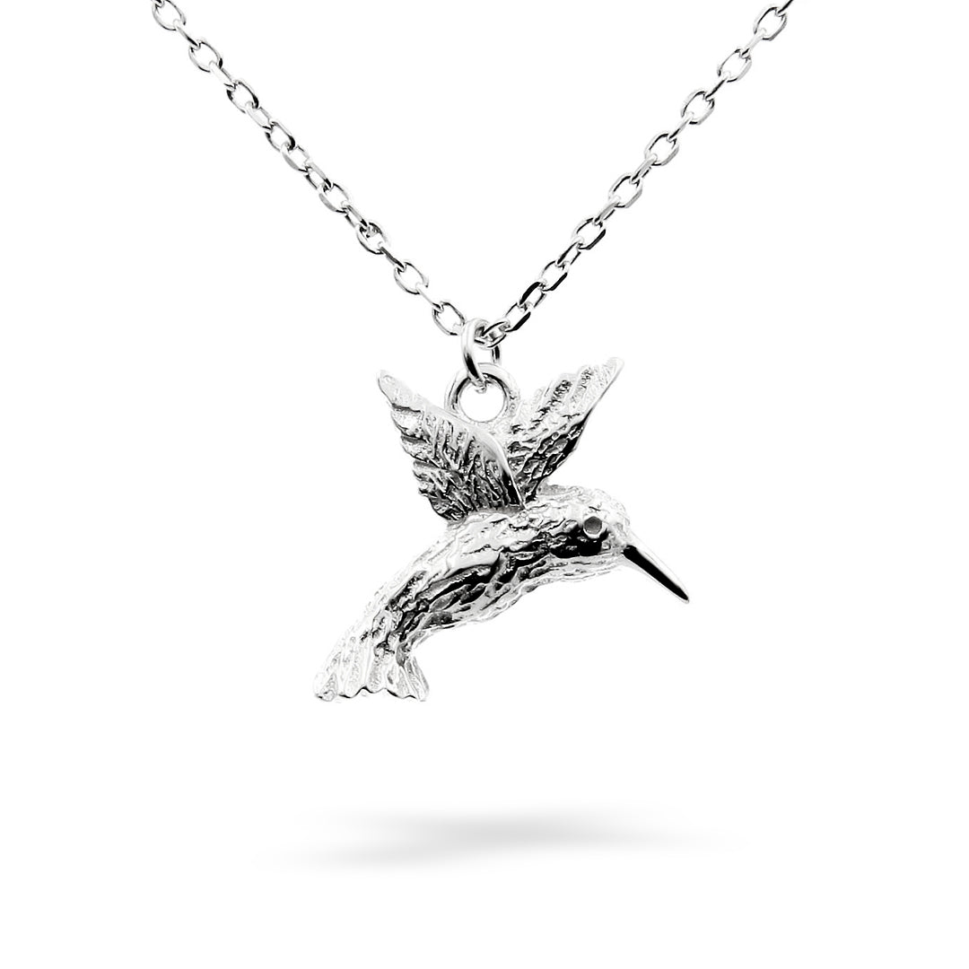 "Colibrì - Hummingbird" Necklace in Sterling Silver