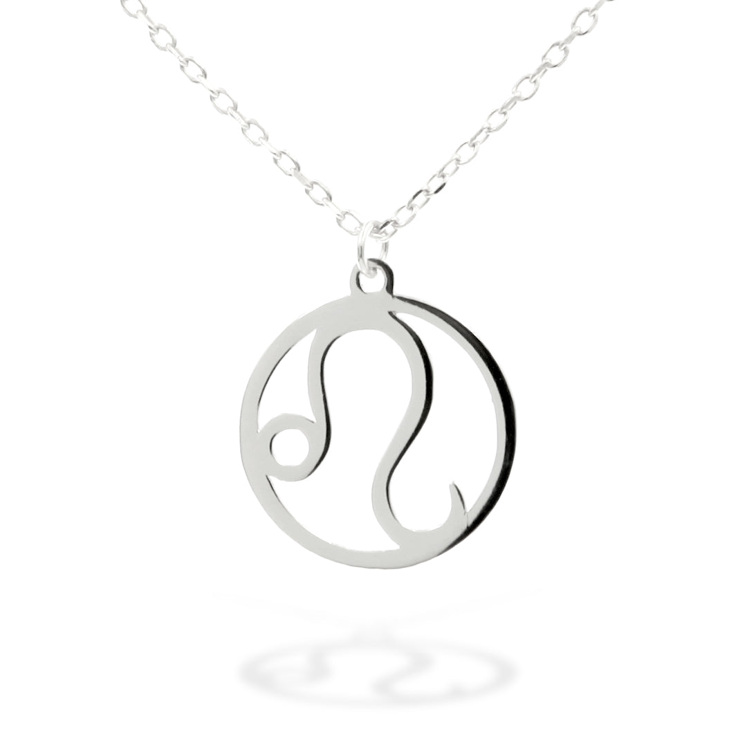 Horoscope Sign "Leo" Necklace in Sterling Silver