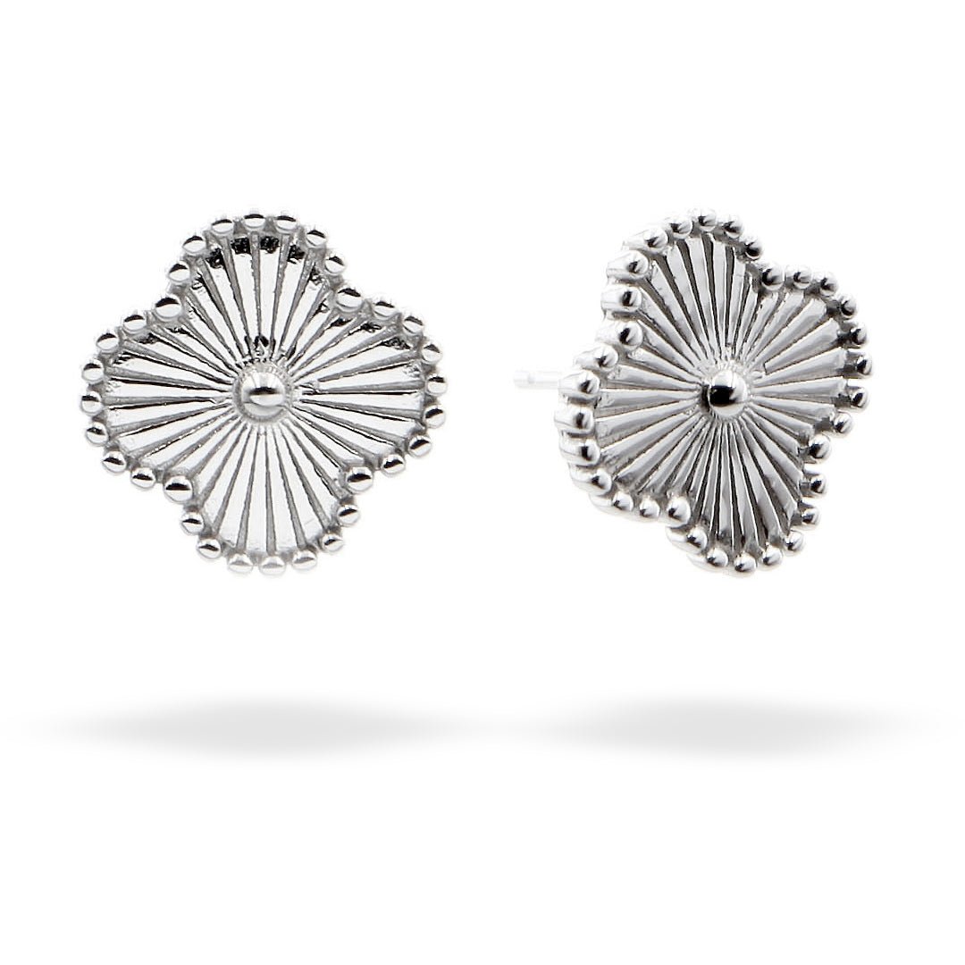 "Blossom Of Silver" Earrings