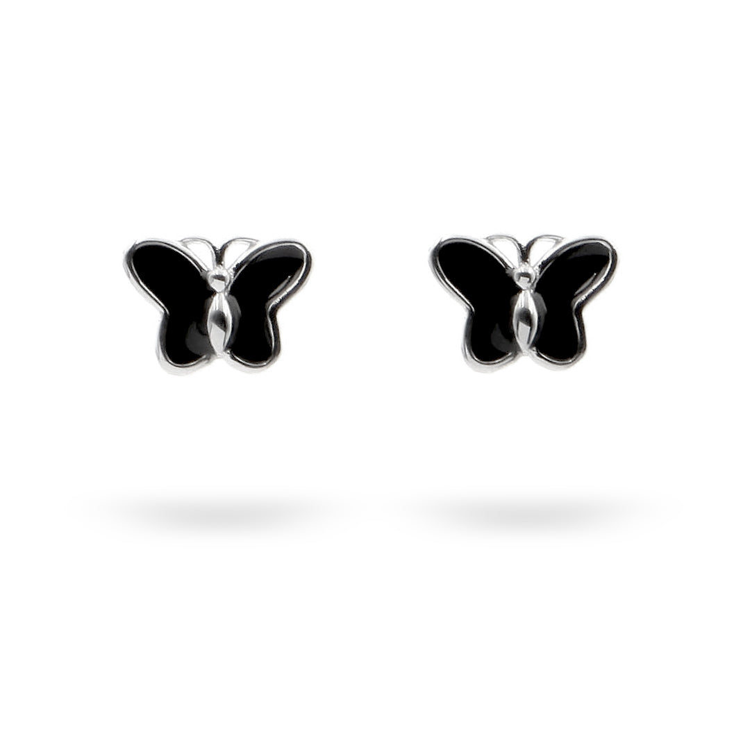 "Butterfly" Earrings in Sterling Silver