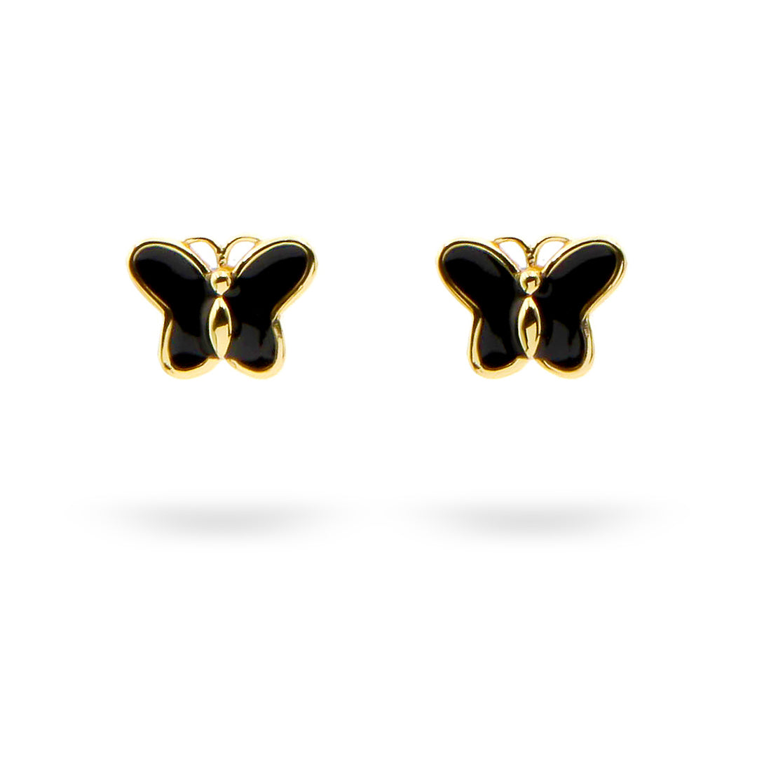 "Butterfly" Earrings in Gold Vermeil