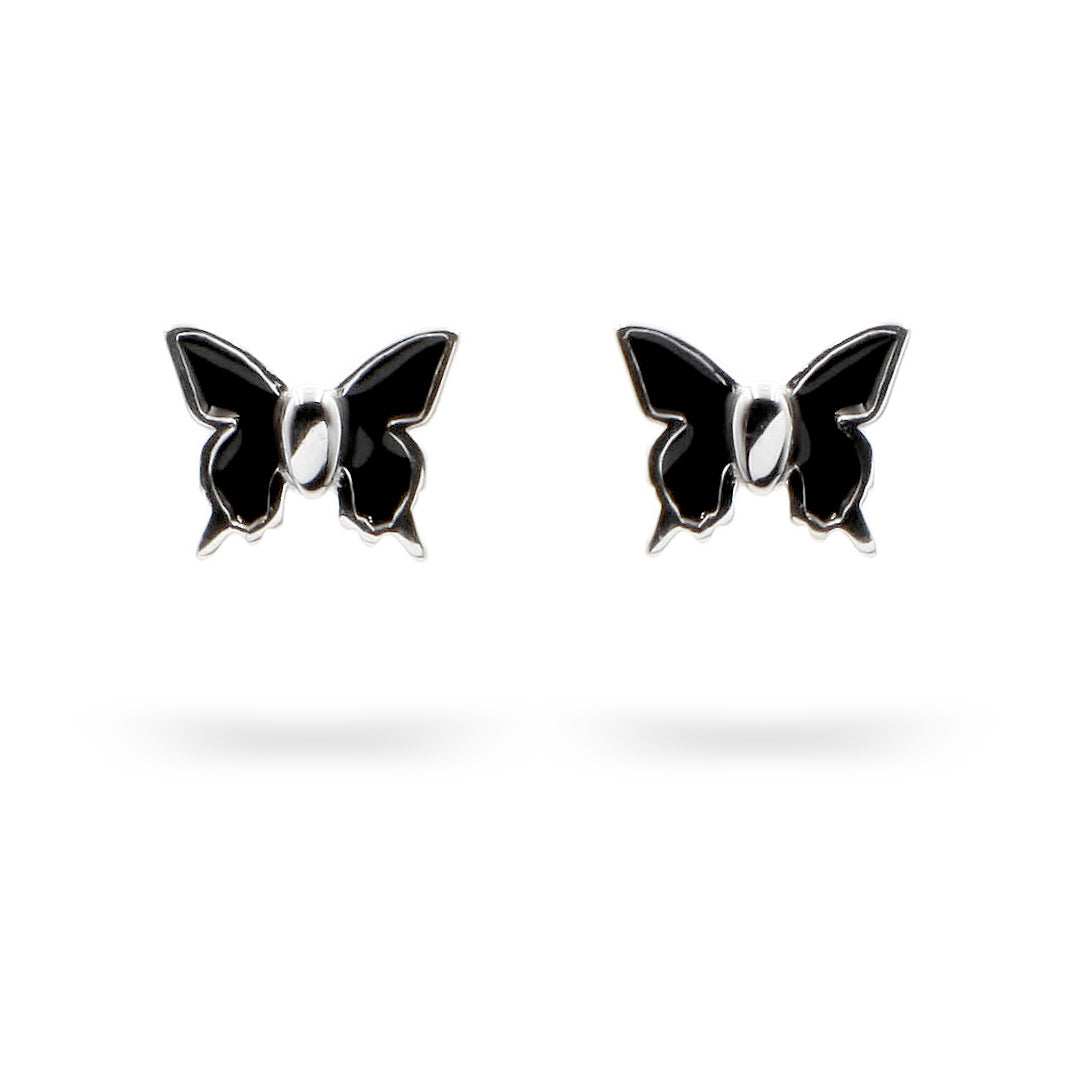 "Touch of Butterflies" Earrings in Sterling Silver