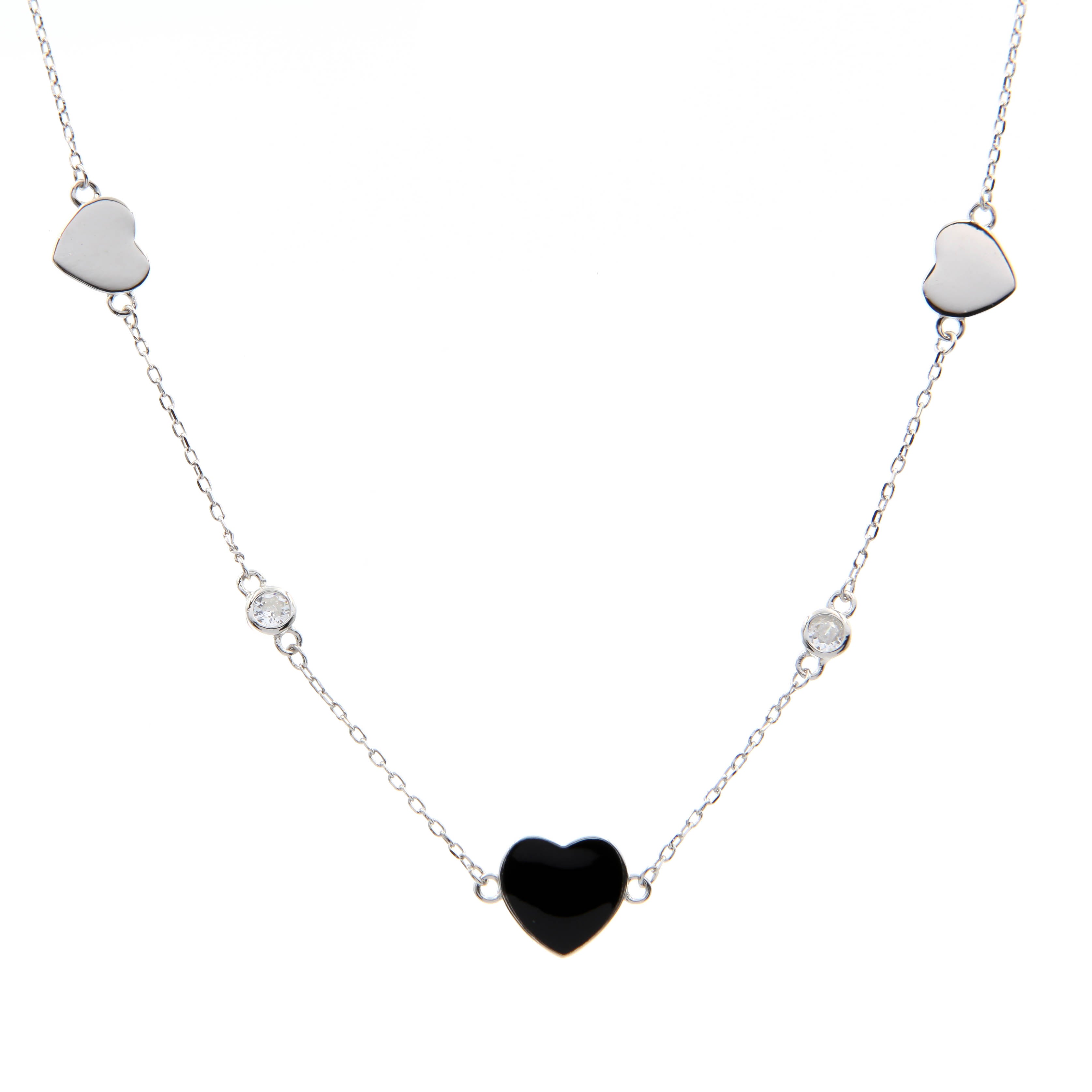 "Story of Silver Heart" Necklace