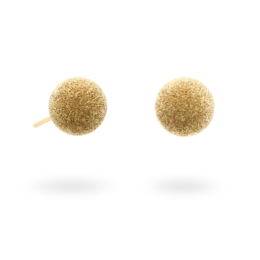 "Fluff" Earrings in Gold Vermeil
